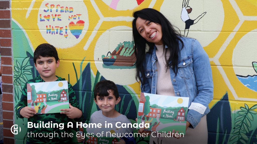 To help #immigrant and #refugee children navigate new experiences, @NCC_Ptbo commissioned the children's book 'Building A Home' which spotlights newcomer children's stories. 🥰 Read more: globalheroes.com/building-a-hom…