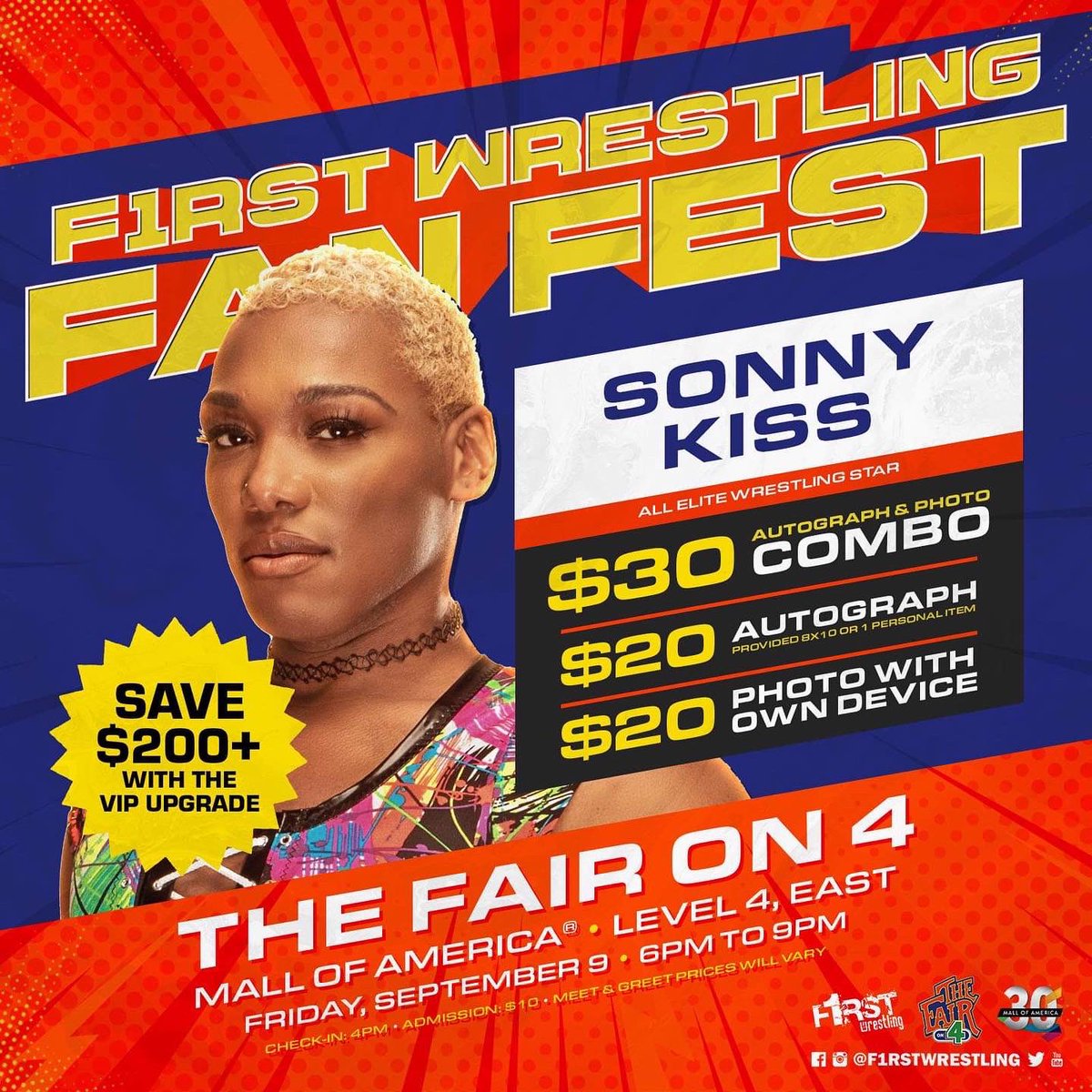 F1RST Wrestling on Twitter "WE ARE ONE WEEK AWAY! Join us at The Fair