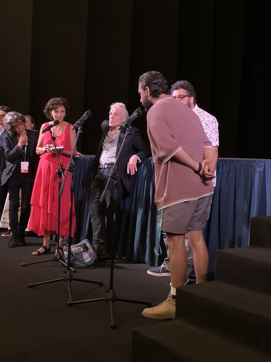 Finally reunited with Abel Ferrara, after all these years. #labiennaledivenezia