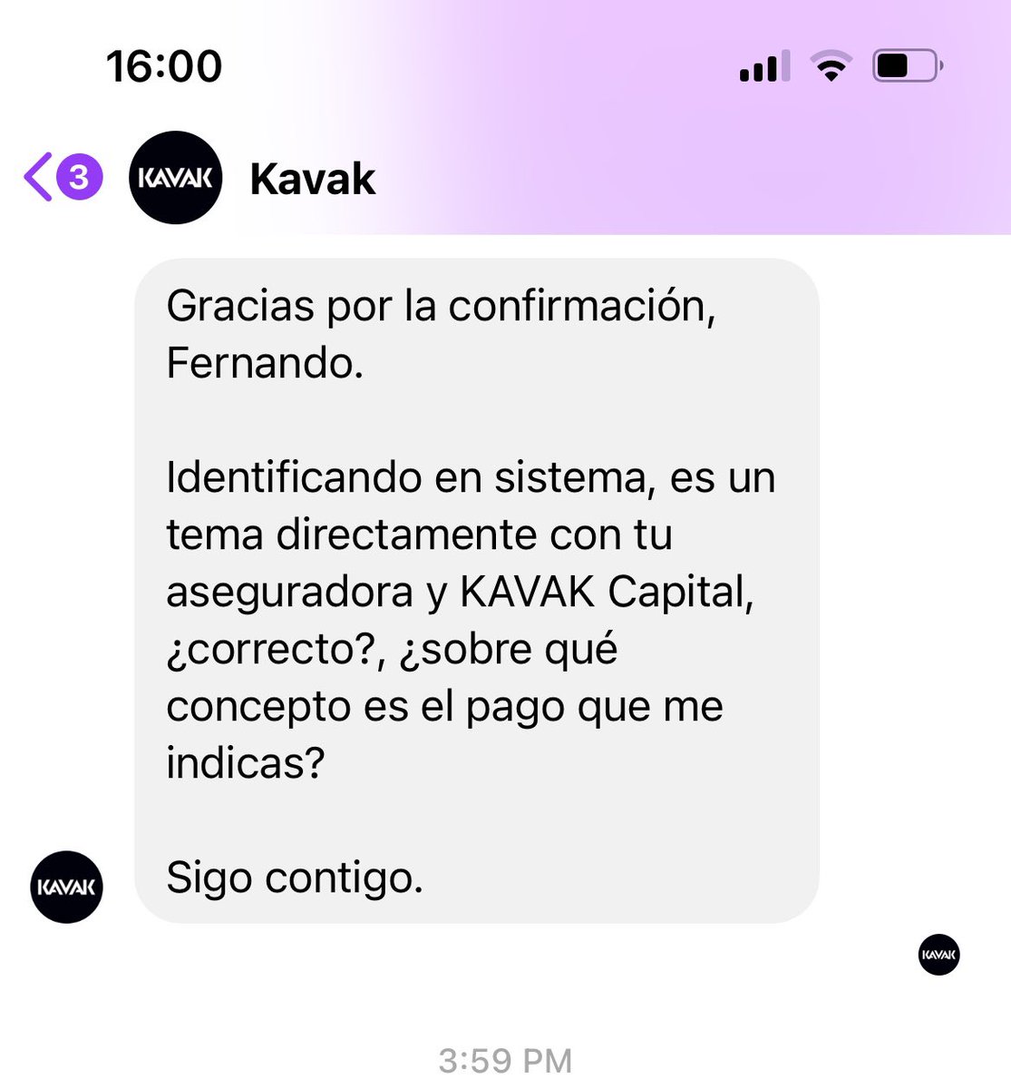 _ferchov's tweet photo. @kavakmx  son de lo peor, 6 meses sin dar resolución a un siniestro, una vez que venden ya no se preocupan por nada, pésimo seguimiento y atención al cliente @Profeco https://t.co/N0FBnbx103