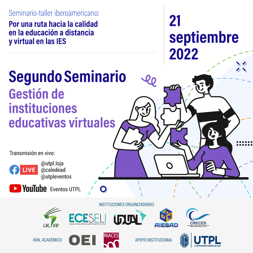 CALED12's tweet photo. ¿Estas interesado en la construcción de alternativas innovadoras para la mejora de la calidad en las IES bajo un marco regulatorio y un modelo de gestión organizacional acorde a los cambios actuales?
🤩Anímate a ser parte del Segundo Seminario

Inscríbete👉https://t.co/mybGIplVyT https://t.co/4ekcdUeukI