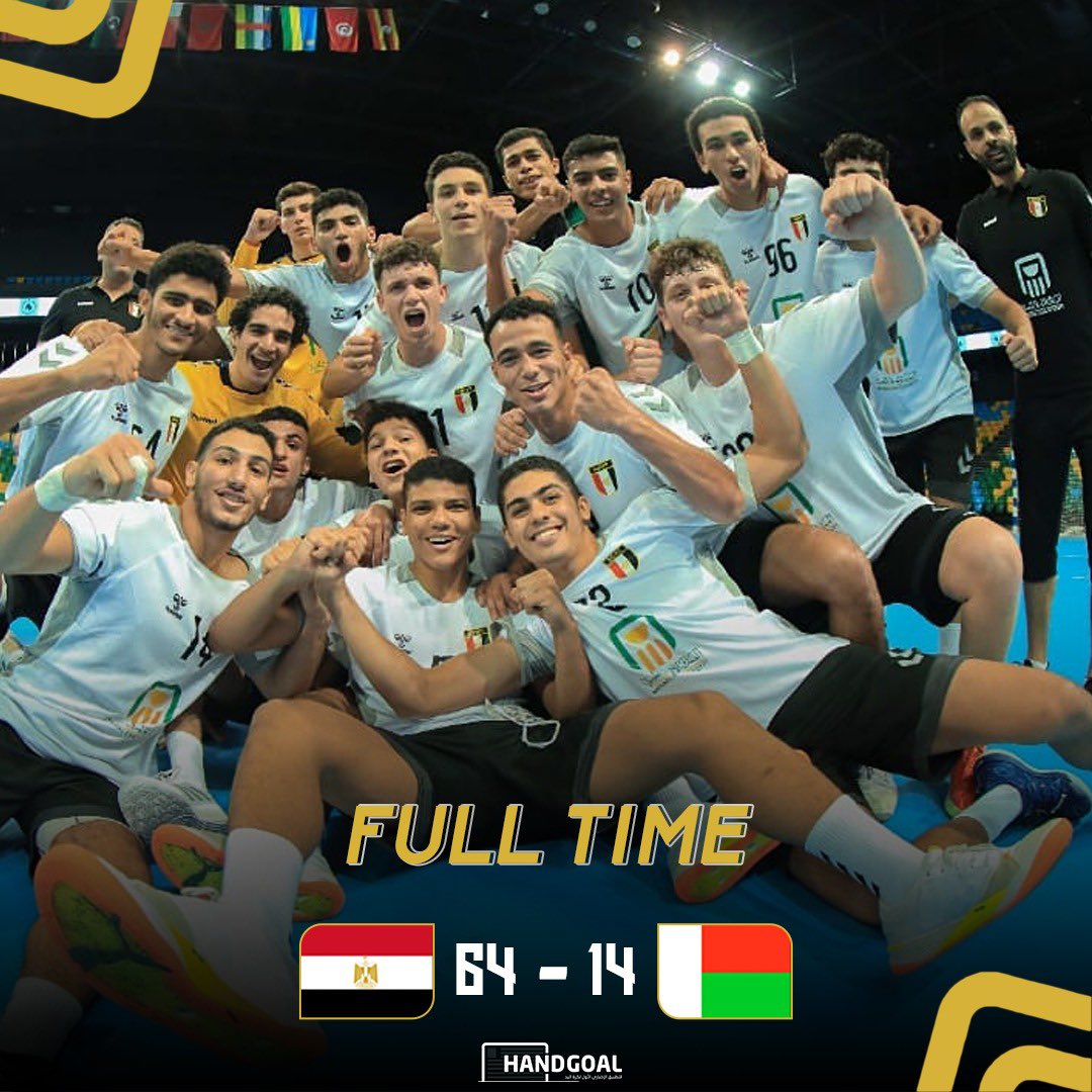 handgoall's tweet photo. 🇪🇬✅
منتخب مصر يقسو على مدغشقر في ختام دور المجموعات ويتأهل رسميًا لنصف نهائي بطولة أفريقيا للناشئين مواليد ٢٠٠٤ برواندا.
#HandgoalAfrica #Handgoal2004 https://t.co/V27zBFYNdn