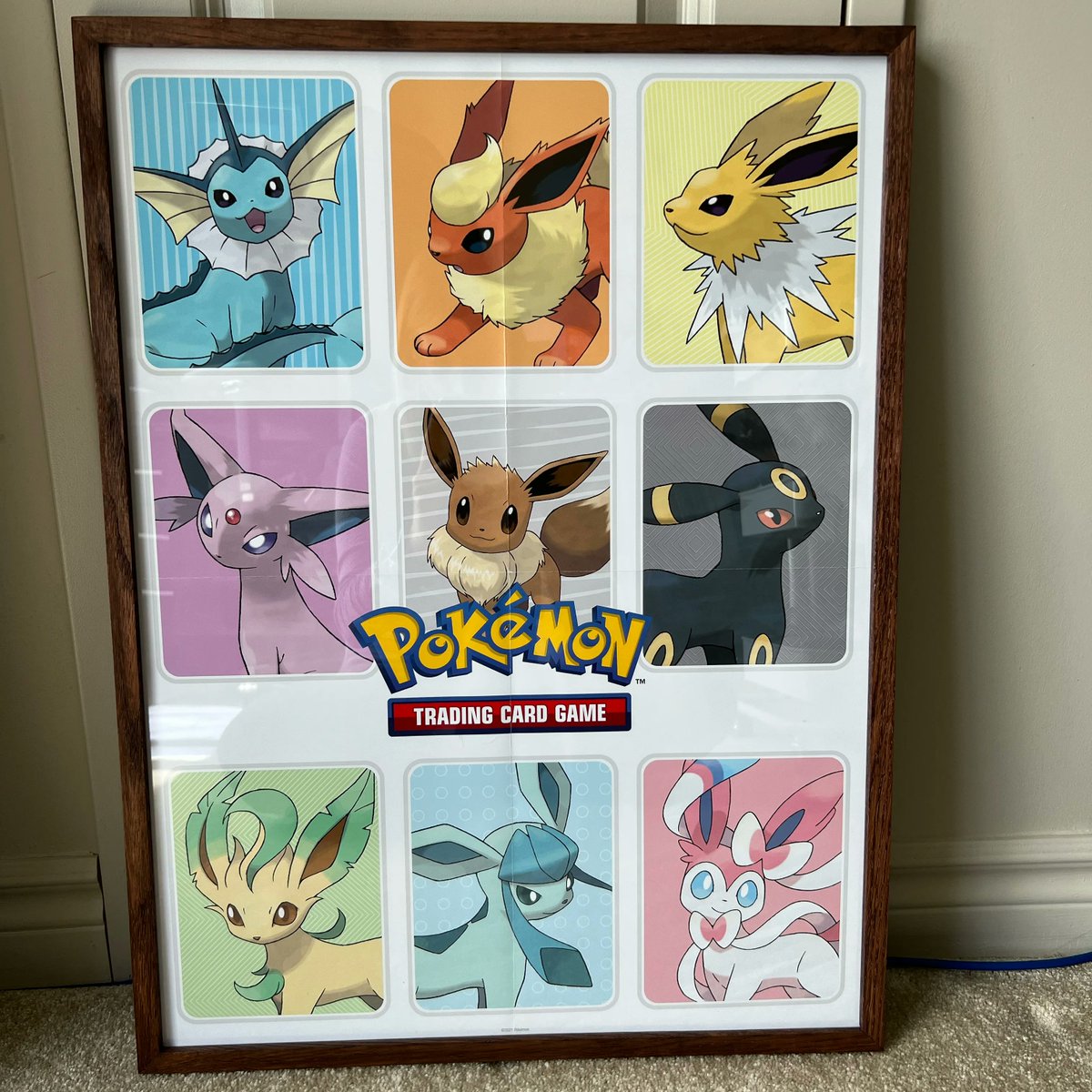trainerdesign9's tweet photo. Pokemon Eevee Evolutions
#Pokemon #PokemonTCG #Eevee #EeveeEvolutions #Poster #PokemonPoster
#flareon #vaporeon #jolteon #espeon #umbreon #leafeon #glaceon #sylveon
@Pokemon @PokemonTCG https://t.co/WUtfekeB2K