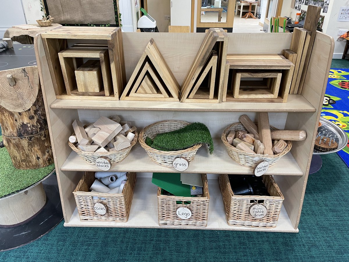 Phew! Provision is almost ready for the new reception cohort on Monday! 

First up, small world/construction area 🧱
