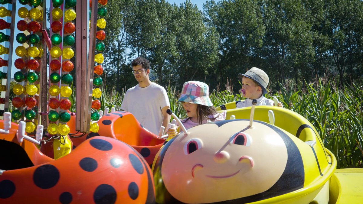 RyedaleMaze's tweet photo. LAST WEEKEND TO VISIT US! ⌚️
The Great Ryedale Maze closes for the Season this Sunday 4th September.  You still have time to enjoy:
The Giant Spinosaurus Maze and Triceratops Mini Maze 🦖🌽.
Vintage Funfair 🎠.
Children's Entertainment in the Big Top, showing 3 times a day 🎪🤹‍♀️. https://t.co/oGqLfG5HPy