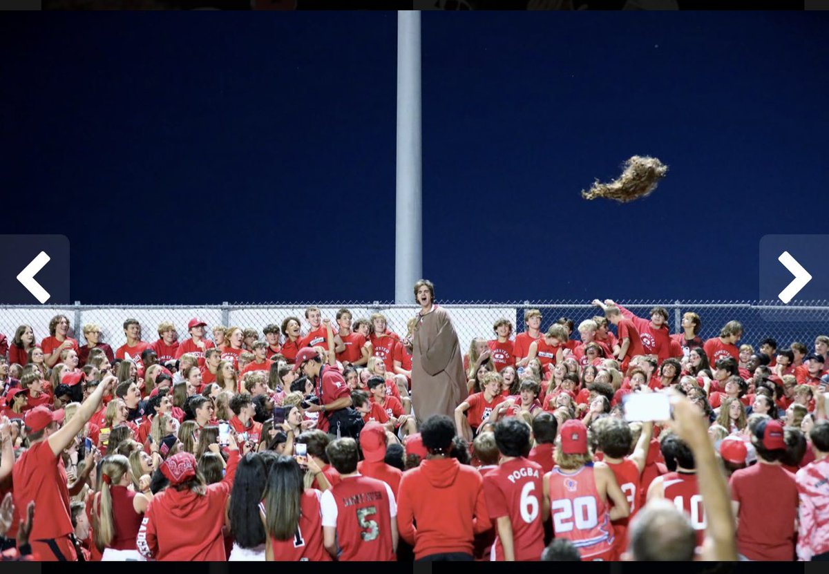 hhsboosterswi's tweet photo. Attention @homestead_mtsd Student Section - thanks for being awesome. Let’s get loud again tonight! 👏🏈📣 @GoHHSathletics #FridayNightLights #studentsectiongoals @NorthShoreConf https://t.co/8bEyOzNhwp