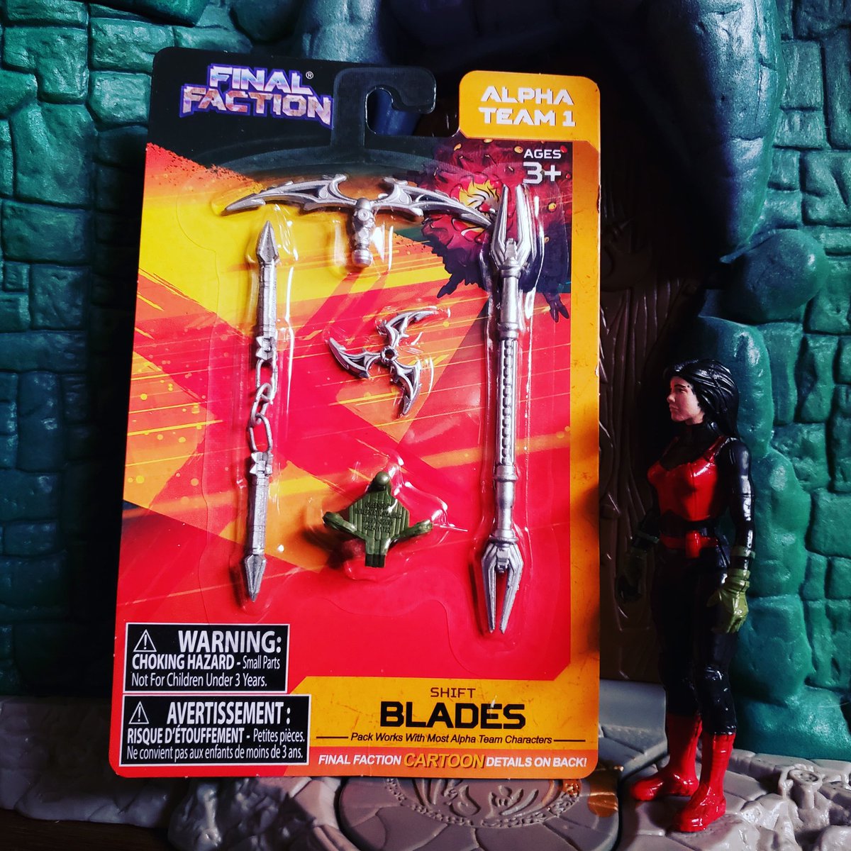 cracktasticpod's tweet photo. Happy #finalfactionfriday New video out on YouTube.  https://t.co/ZHZ4SktsfX
@FinalFaction @DollarTree #thepfpn #finalfaction #alphateam #shift #blades #weaponspack #kharn #unboxing #firstimpressions #dollarstorefinds #toyphotography #actionfigures #actionfigurephotography #5poa https://t.co/DdYw2t860o