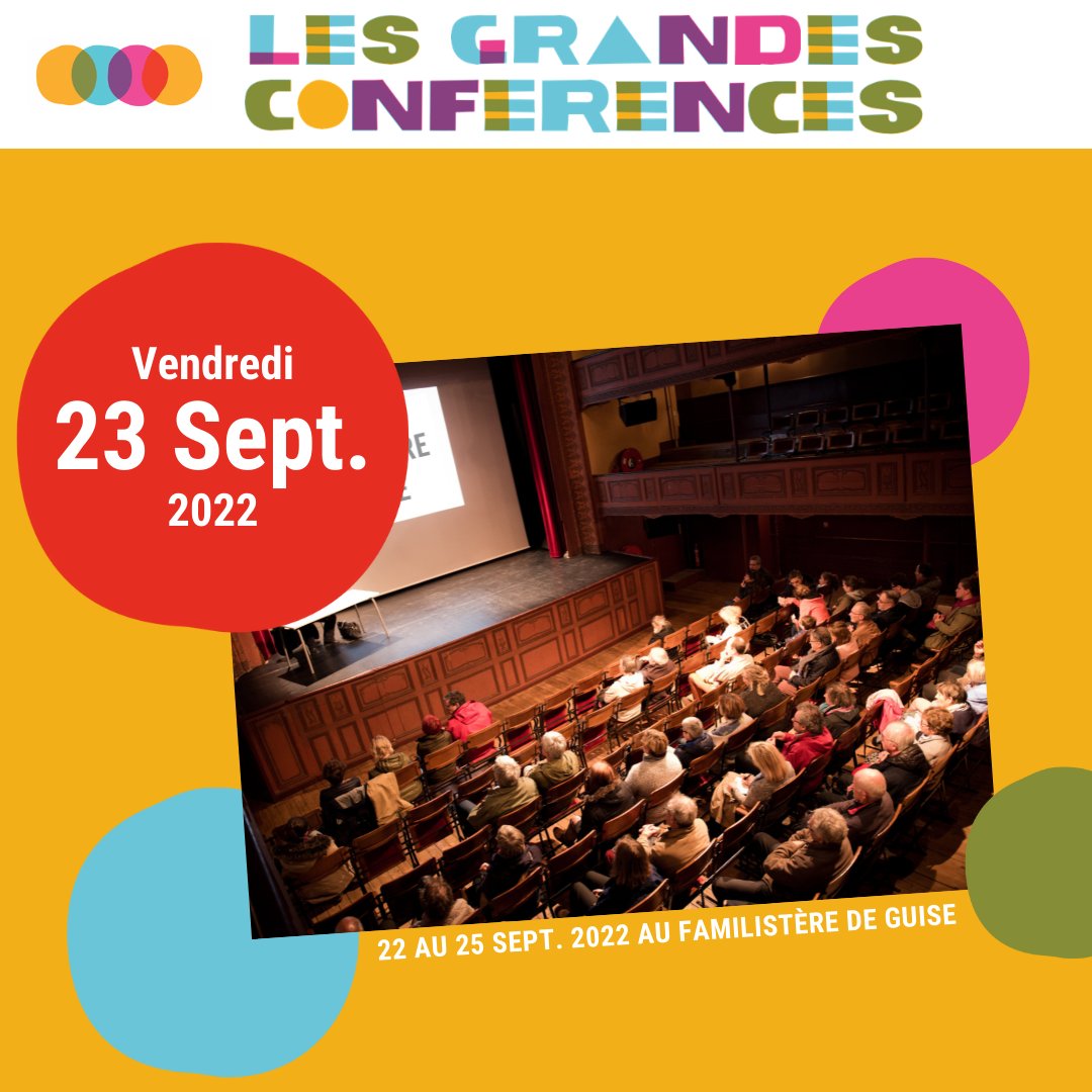 Faire Autrement (@ffaireautrement) on Twitter photo 🔴 Demandez le programme! 📣
On continue la diffusion des Grandes Conférences thématiques qui se dérouleront au Théâtre du <a href="/Familistere/">Familistère de Guise</a> avec la journée du ven. 23 sept.
👉 Prog, infos & inscriptions: faire-autrement.org
#FaireAutrement
#transition
#ecologie
#engagement
#ess 🔴 Demandez le programme! 📣
On continue la diffusion des Grandes Conférences thématiques qui se dérouleront au Théâtre du <a href="/Familistere/">Familistère de Guise</a> avec la journée du ven. 23 sept.
👉 Prog, infos & inscriptions: faire-autrement.org
#FaireAutrement
#transition
#ecologie
#engagement
#ess