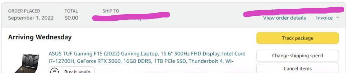 RefundBoyGroup's tweet image. Amazon refund