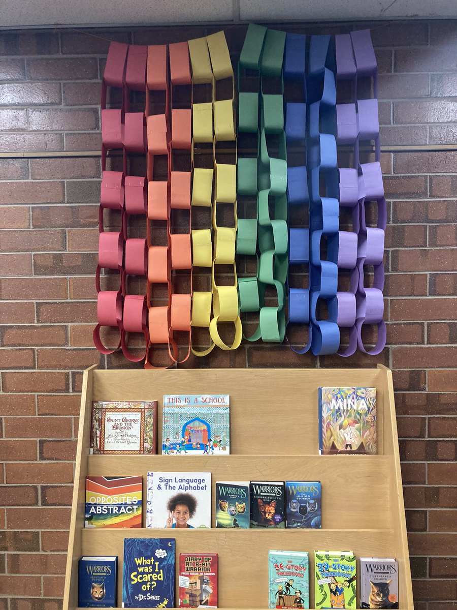AngryLibrarian3's tweet photo. My principal got an email from a parent saying the new librarian was flying a pride flag and was worried about me pushing a gay agenda. This is what they were complaining about: https://t.co/8HVSp0TlYY