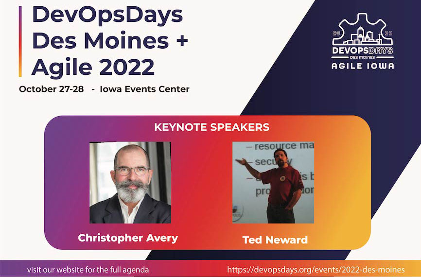 We are excited to announce our Keynote Speakers - Christopher Avery &amp; Ted Neward! The rest of the schedule is live too. Check it out: ow.ly/3KQs50KyQO7 

Now is the time to get your tickets if you haven't already!