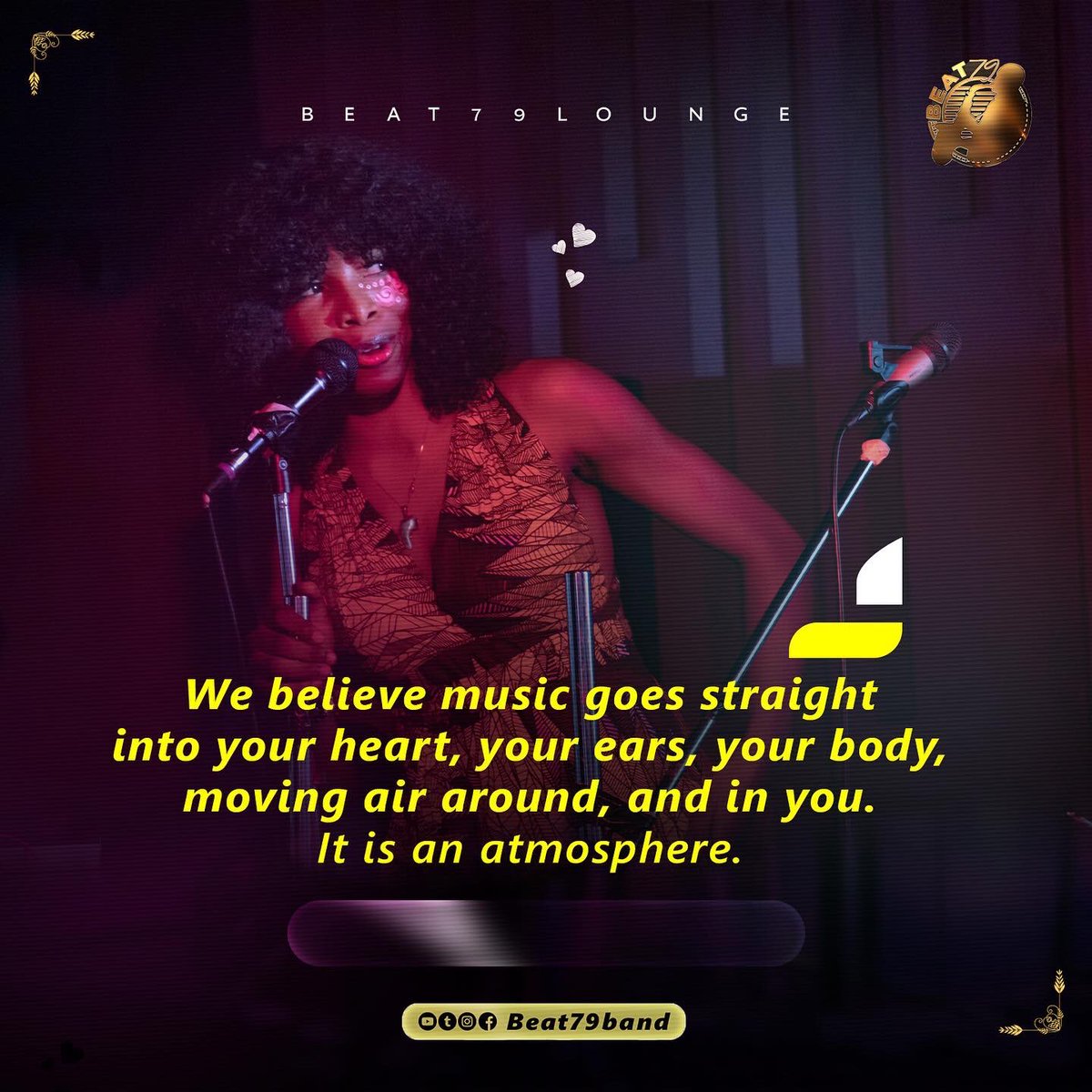 Beat79Band's tweet photo. And we are here to provide you with the best atmosphere. https://t.co/RiCZEKiTXv