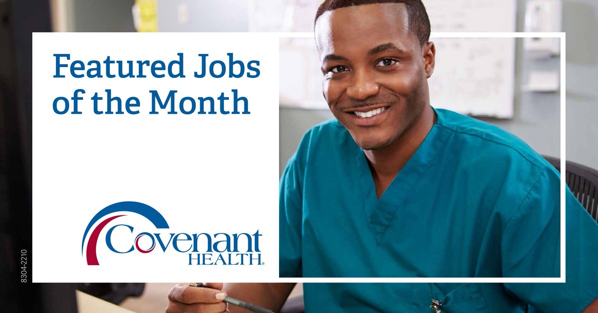 Check out this month's list of featured jobs available throughout our entire system! You can find it here: bit.ly/3q5ael0