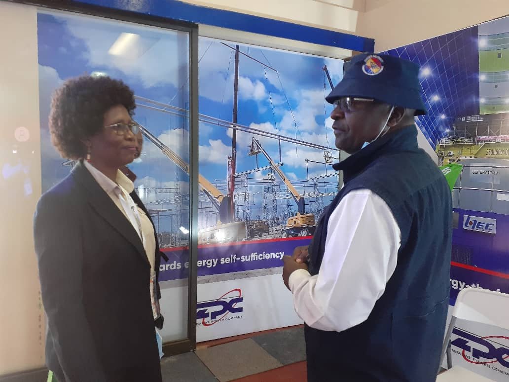AsterXe_dex's tweet photo. #ZasAgricShow2022. @officialMOEPD Permanent Secretary and the Ministry Officials visited the #ZESA exhibition stand. They were taken through the entire value chain from generation progress (Hwange 7&8), Transmission Projects and Technological developments. #SmartInnovations https://t.co/tIeav9bfkB