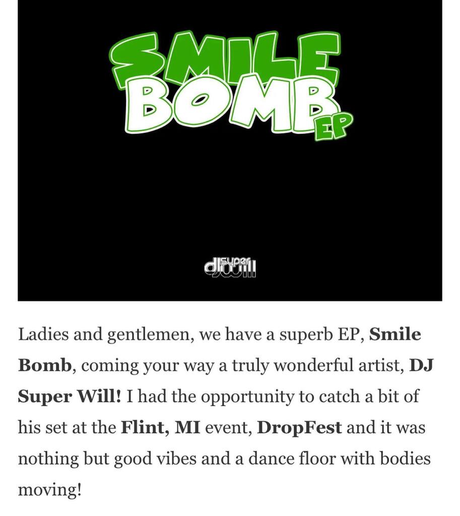 DJSuperWill's tweet photo. Todays the day! My new ep has dropped on all music platforms! Link in bio to see the amazing article from @monsoonseasonus and listen to the EP! #jerseyclub #electrohouse #edm #djsuperwill #blackedm https://t.co/cWYvtsy08r https://t.co/S3NH3MtfWT