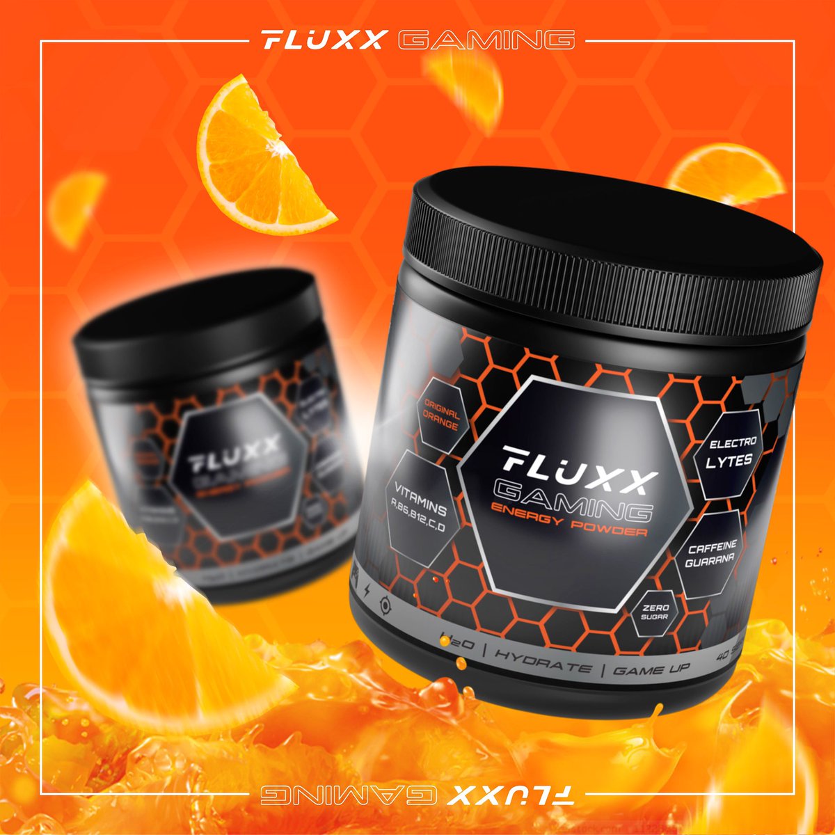 FLUXXGAMINGUK's tweet photo. Stay refreshed &amp; boost your energy with ORIGINAL ORANGE 🍊  
 
#EnergyPowder #GamingLife https://t.co/Lcs2hJVQe8
