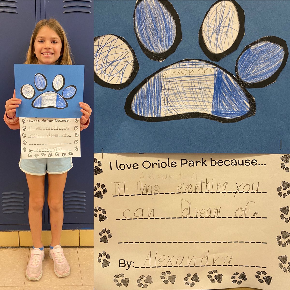 Panther Pride has been on full display during the first two weeks of the 2022-2023 school year! As this second grader says “[we] love Oriole Park because it has everything you can dream of”! We’re excited to see what this new year will bring. #expectexcellence
