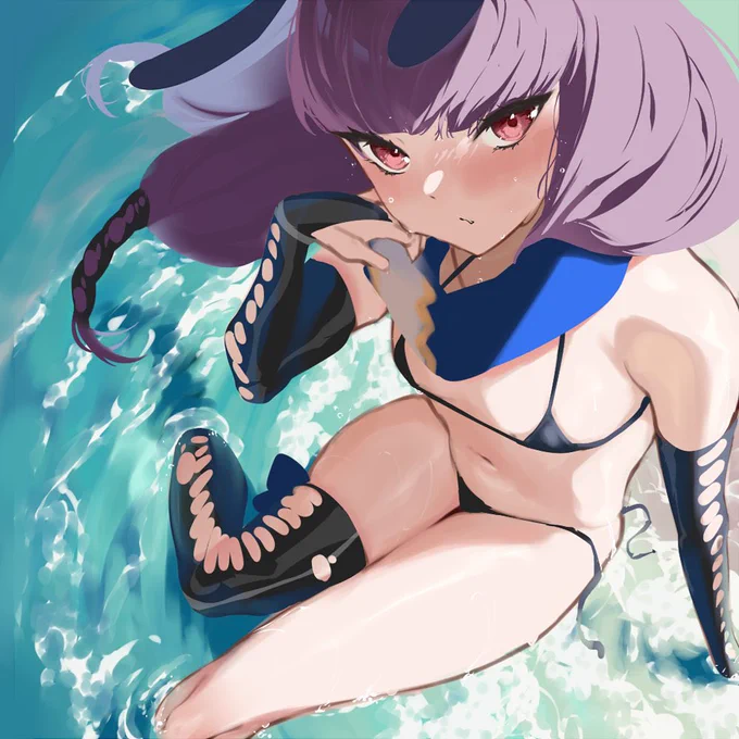 『悪の女幹部ペリジーニュームーン』で アナザーオボロビキニニンジャverを描かせていただきました!よろしくお願いします
#悪の女幹部PNM 
