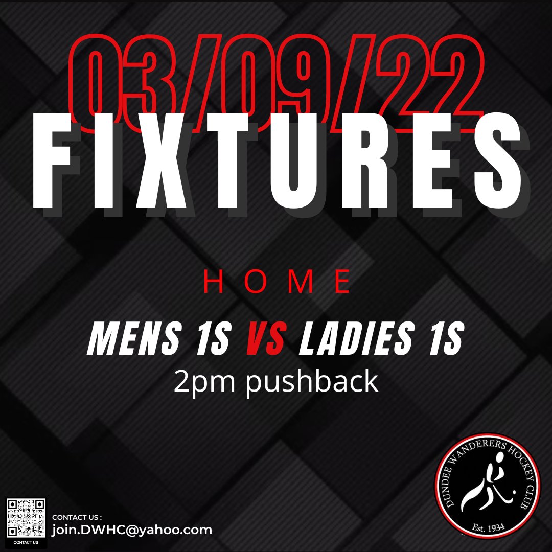 Another inter club friendly this weekend. Both 1st teams battle it out again 2pm @ Dalnacraig ❤️🖤