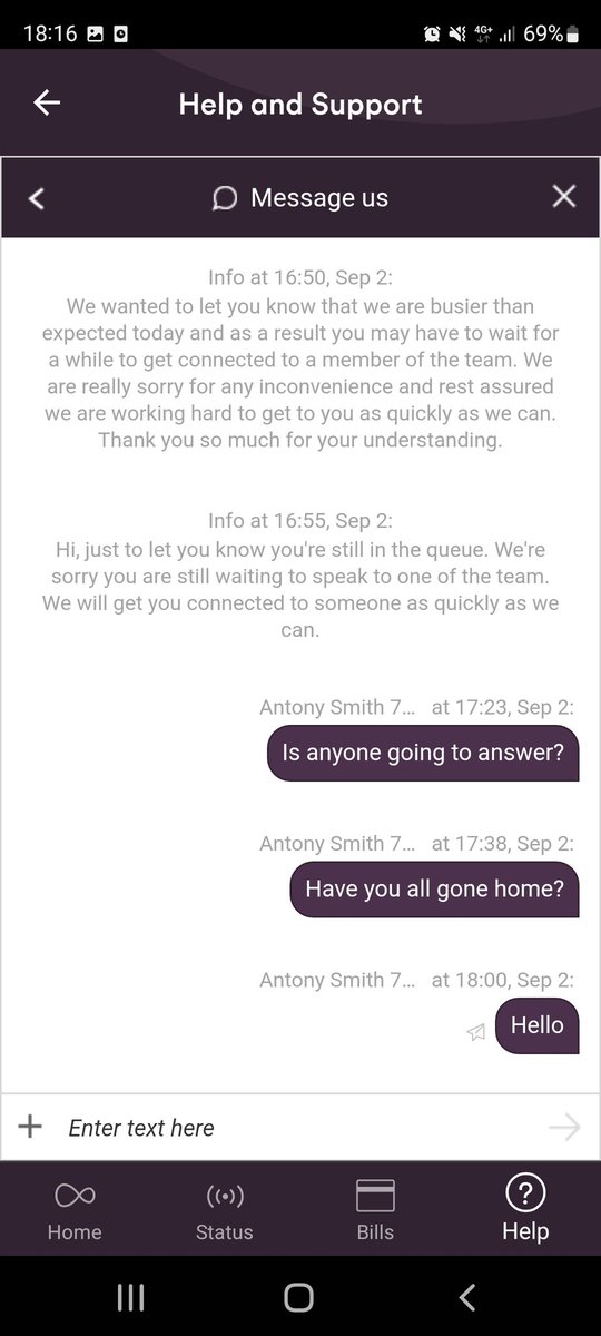 tonysmith1130's tweet photo. #virginmedia you must be very busy!! #CustomerService 70mins currently waiting for a response!! #shockingexperience https://t.co/JewH0sbxlZ