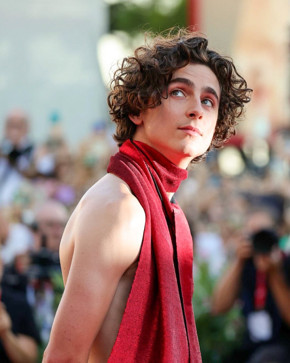tchalametupdate's tweet photo. Timothée Chalamet at the premiere of #BonesAndAll in Venice tonight ❤️ https://t.co/VF2KWrcuyj