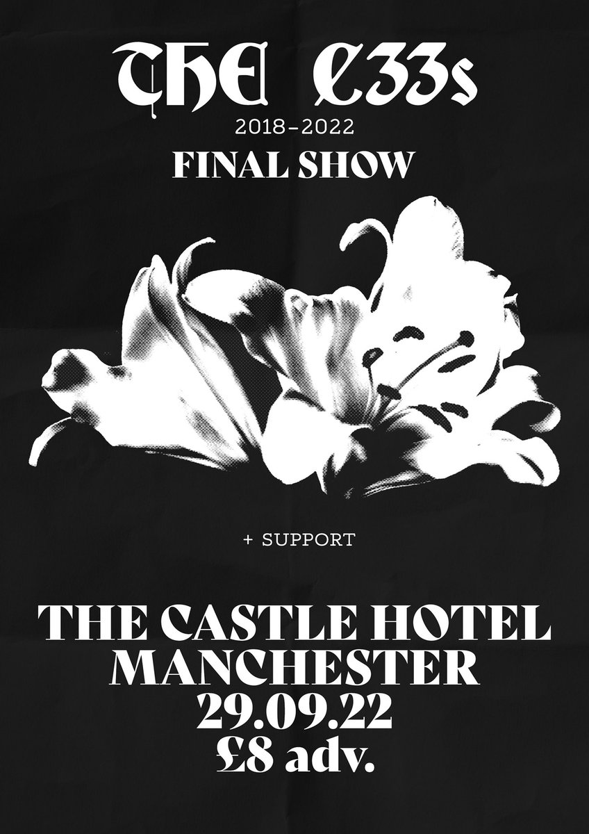 Final show announced at @thecastlehotel , please check Facebook or insta for our full statement. ticketweb.uk/event/the-c33s…