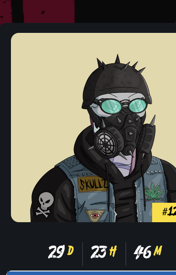 Yasushita02's tweet photo. Skullbots "Staking for 30 days" started!
#Skullbots
#NFT
#NFTs
LFG! https://t.co/MvLdjLDXPm