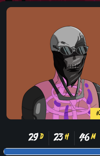 Yasushita02's tweet photo. Skullbots "Staking for 30 days" started!
#Skullbots
#NFT
#NFTs
LFG! https://t.co/MvLdjLDXPm