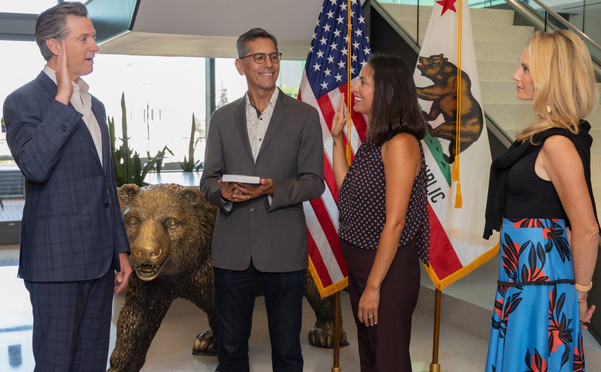 CA is proud to welcome Amelia Yana Garcia Gonzalez as the Sec for Environmental Protection. 

Her track record as an environmental attorney &amp; her commitment to bringing diverse interests together makes her uniquely matched to lead our ambitious climate agenda.