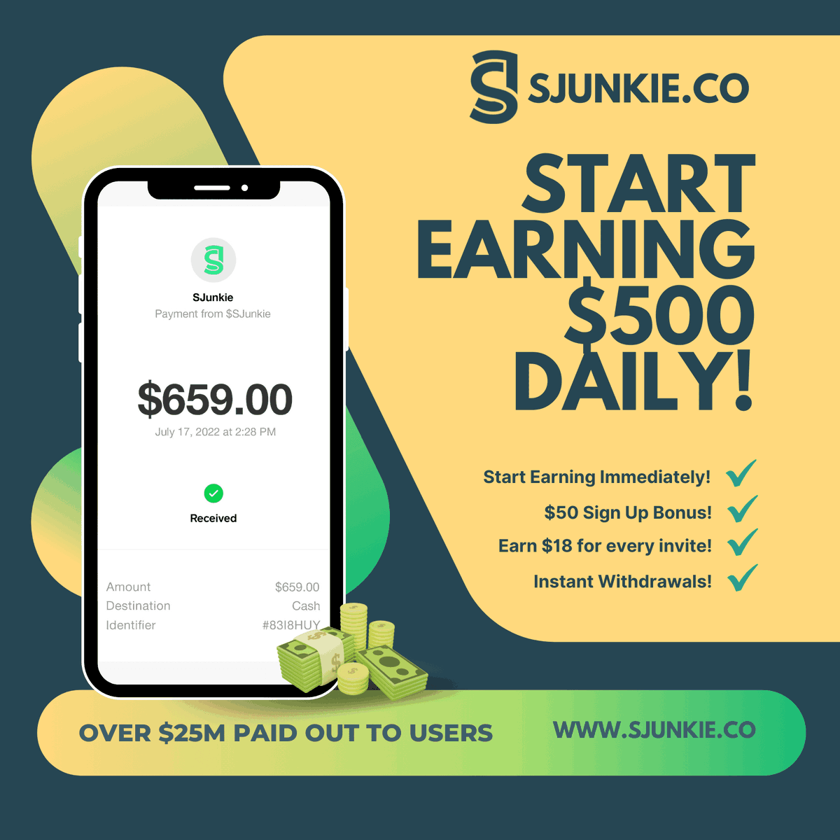 Greg975697201's tweet photo. @klusterial 💵💵💵 $50 sign on bonus 💵💵💵
Don't hesitate, get it now!!!
https://t.co/eAn5Onz1g7
Don't forget, the more tasks you complete the more 💵💵💵 you'll make https://t.co/px1ZsjxhjM