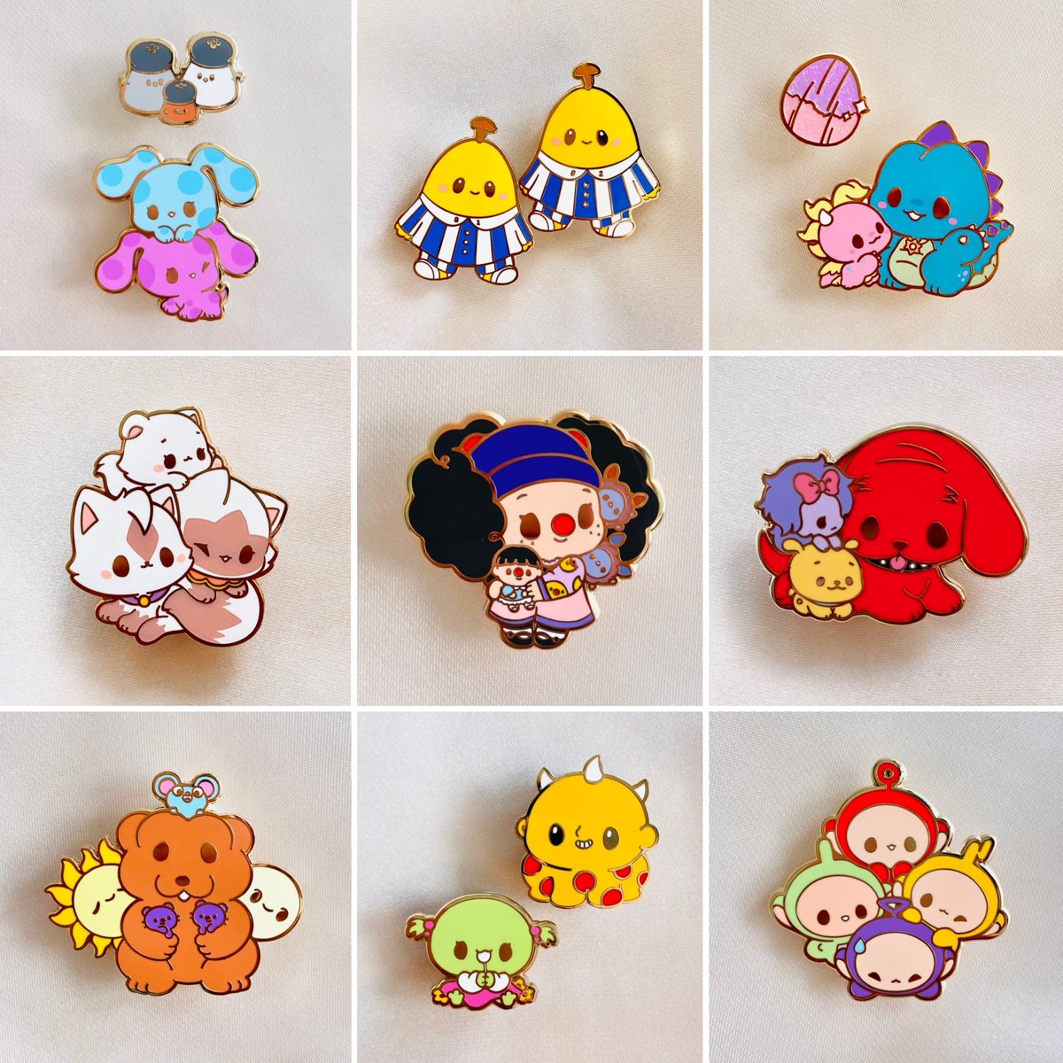 Nostalga pins now available!! ✨💖✨