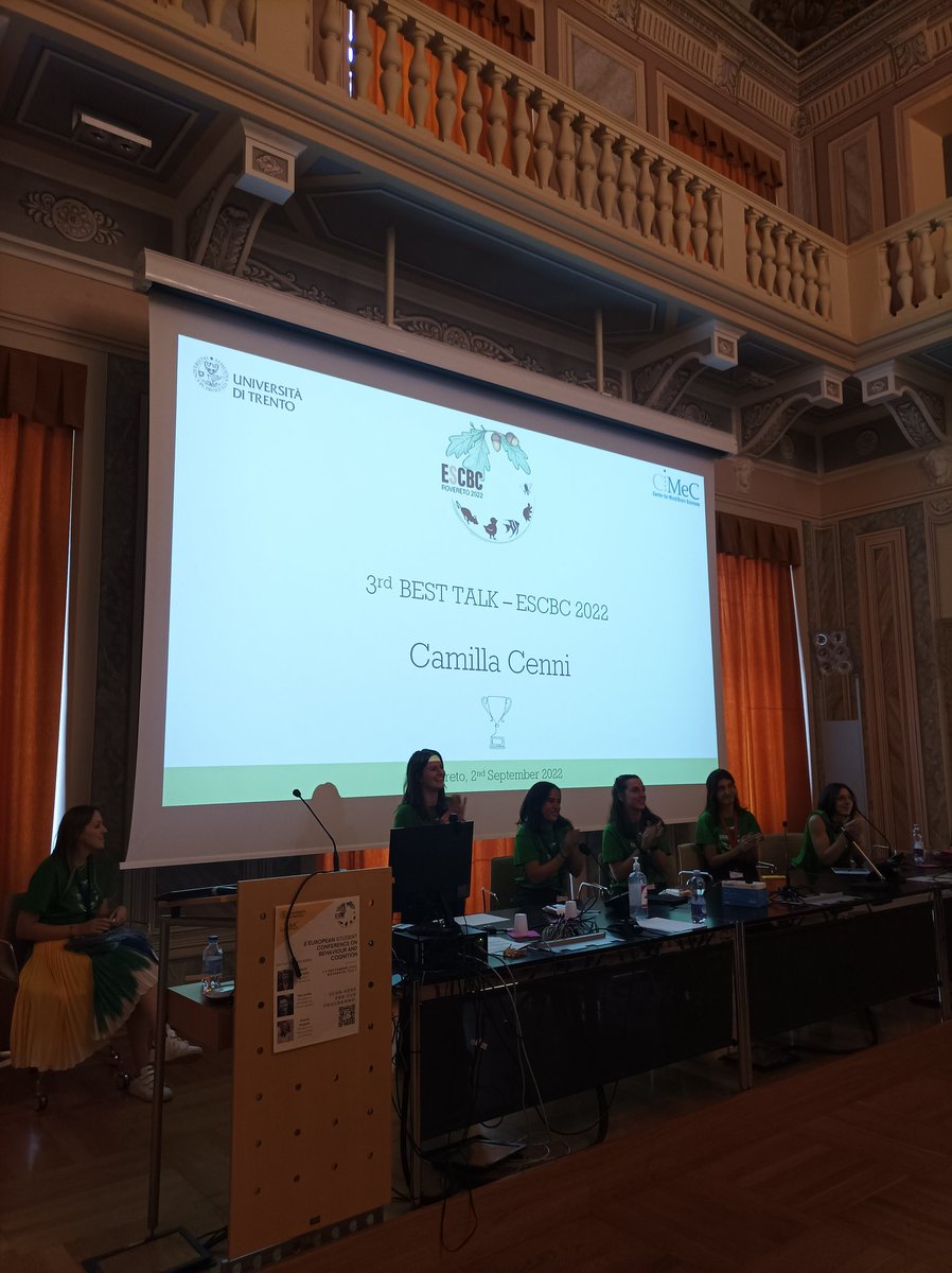 escbconference's tweet photo. 🏆 #ESCBC Prizes ✨
Talk!
🥉The prize for the best 3rd talk goes to... CAMILLA CENNI @camilla_cenni! Congratulations🤩 https://t.co/MKtBbGLvCX