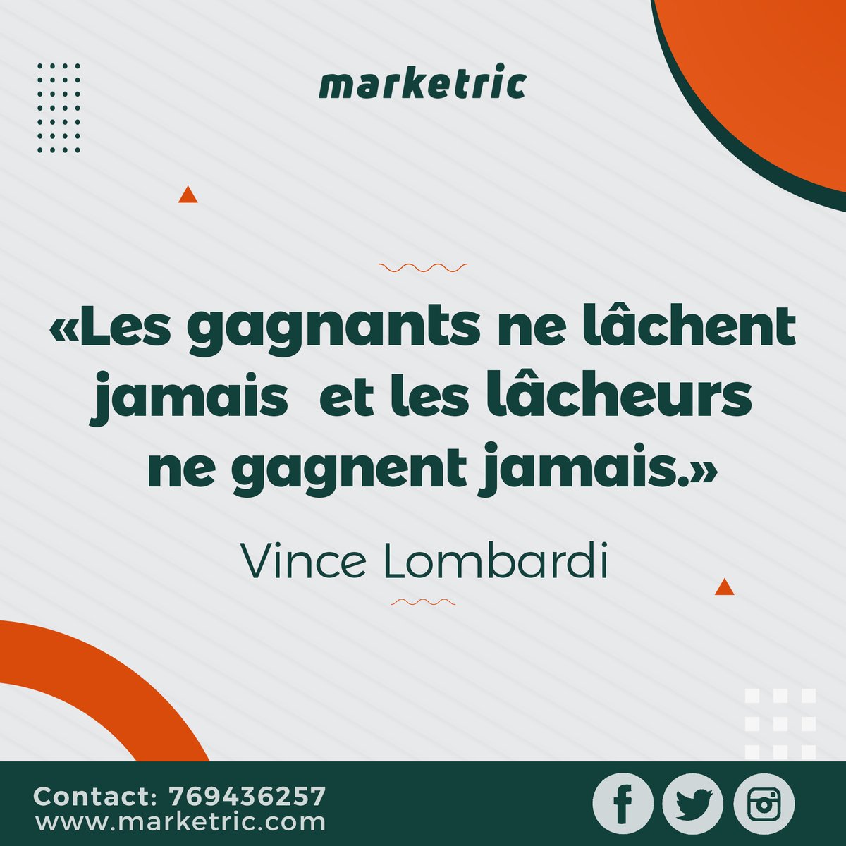 _marketric's tweet photo. Excellente reprise
✅Focus sur les missions,
✅Focus sur les objectifs ;
✅Peu importe la situation.
Les gagnants ne lâchent jamais🧏♂️
#marketric #store #mondaymotivation #lifestyle #motivation #Kebetu https://t.co/0fQZnWk2VK