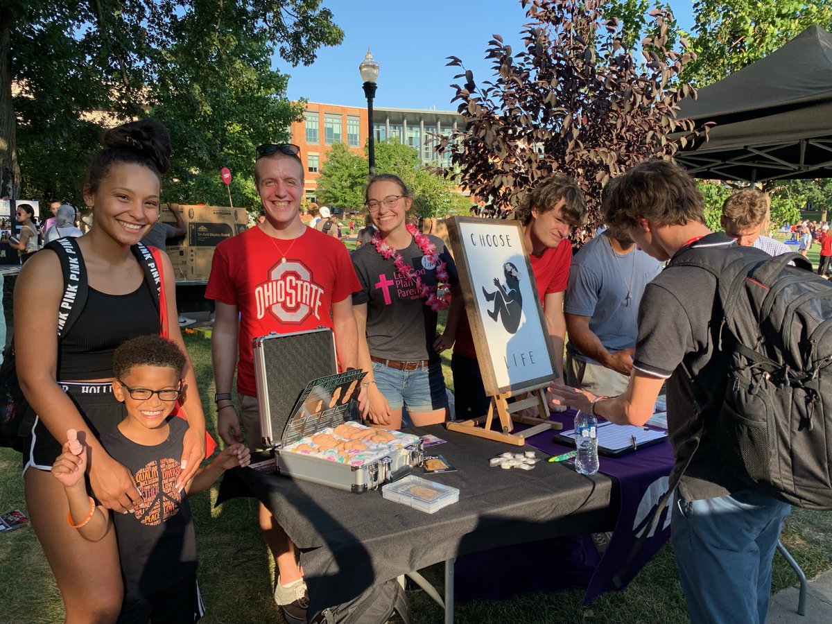 sflosu's tweet photo. Thanks to everyone who visited our table at the involvement fair this past Sunday! Let’s work hard to promote a culture of life and love this semester. 
#studentsforlife #prolife #savethebabies https://t.co/BvHNg24QlQ