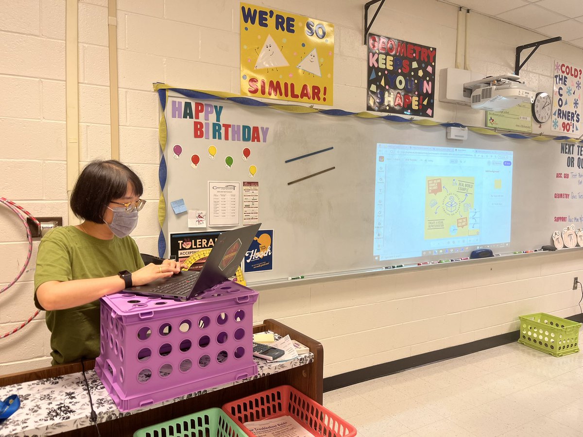 linleemedia's tweet photo. @AdobeExpress for the win when it comes to circle and volume theorem riddles in @anoland314’s geometry class @HoochHappenings @Cougar_Captain. Thank you for the inspiration @wilthomas3 @gibbs3rdgrade @TanyaAvrith https://t.co/2KodDpCYe5
