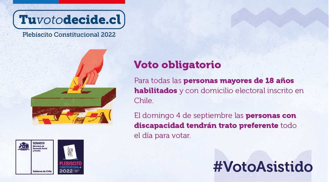 #VotoAsistido Las personas ciegas o con discapacidad visual pueden solicitar al Presidente de Mesa la plantilla con ranuras o la plantilla con ranuras y letras en Braille. #TuVotoDecide