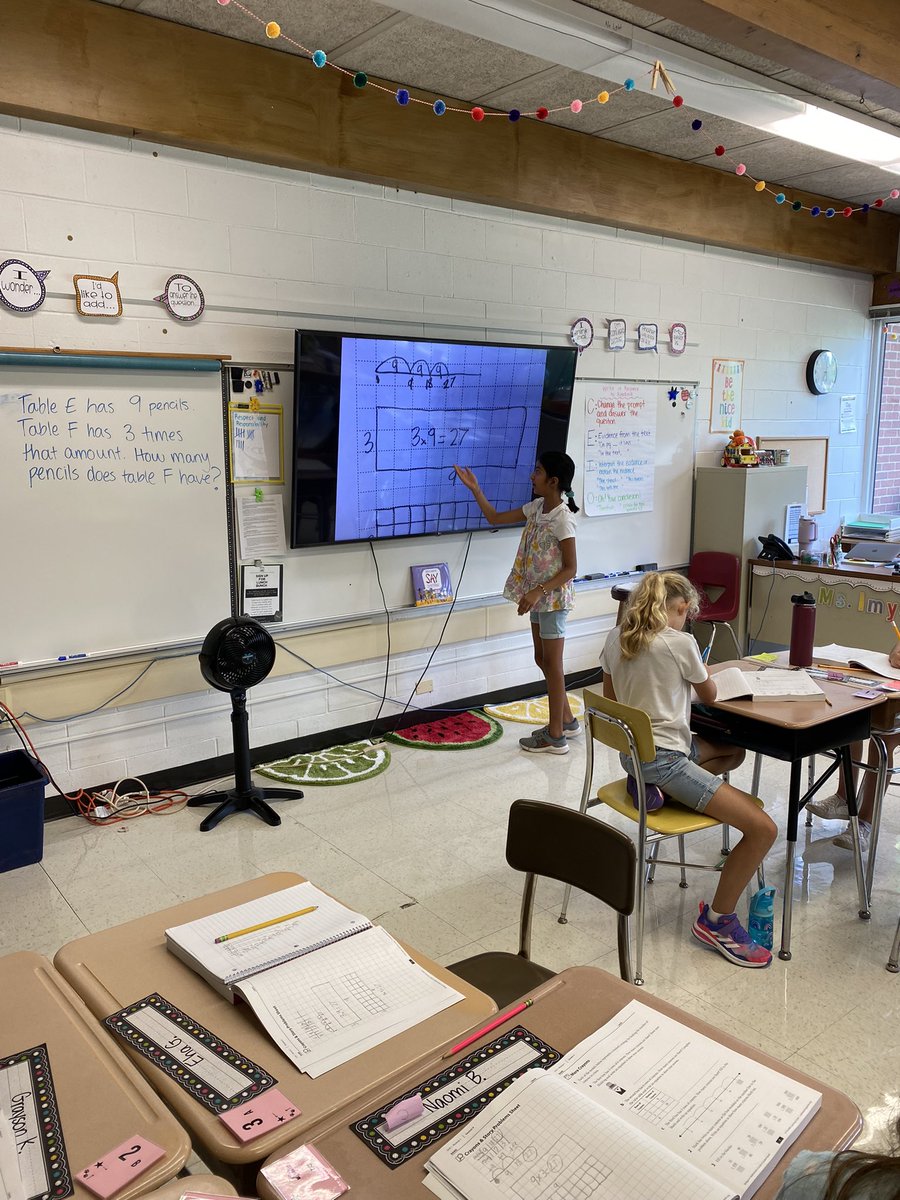 Awesome leaders explaining their strategies in math! #wt112 #112Leads