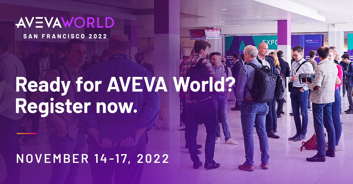 AVEVA on Twitter "Exciting inperson events on the horizon & we are