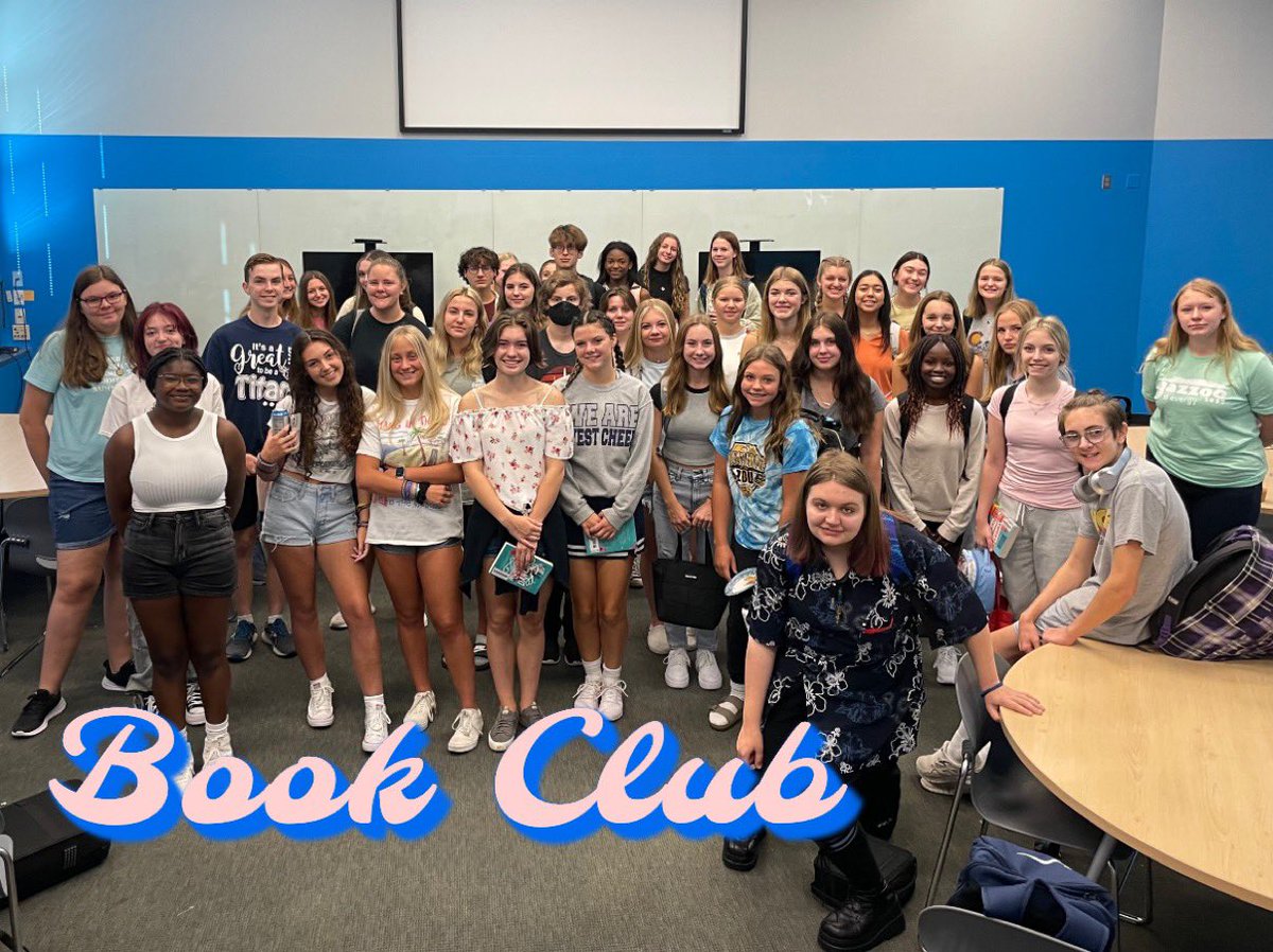 Great turnout for our first book club meeting this year. Excited to get to know these awesome readers!