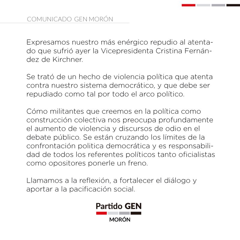 GEN Morón tweet media