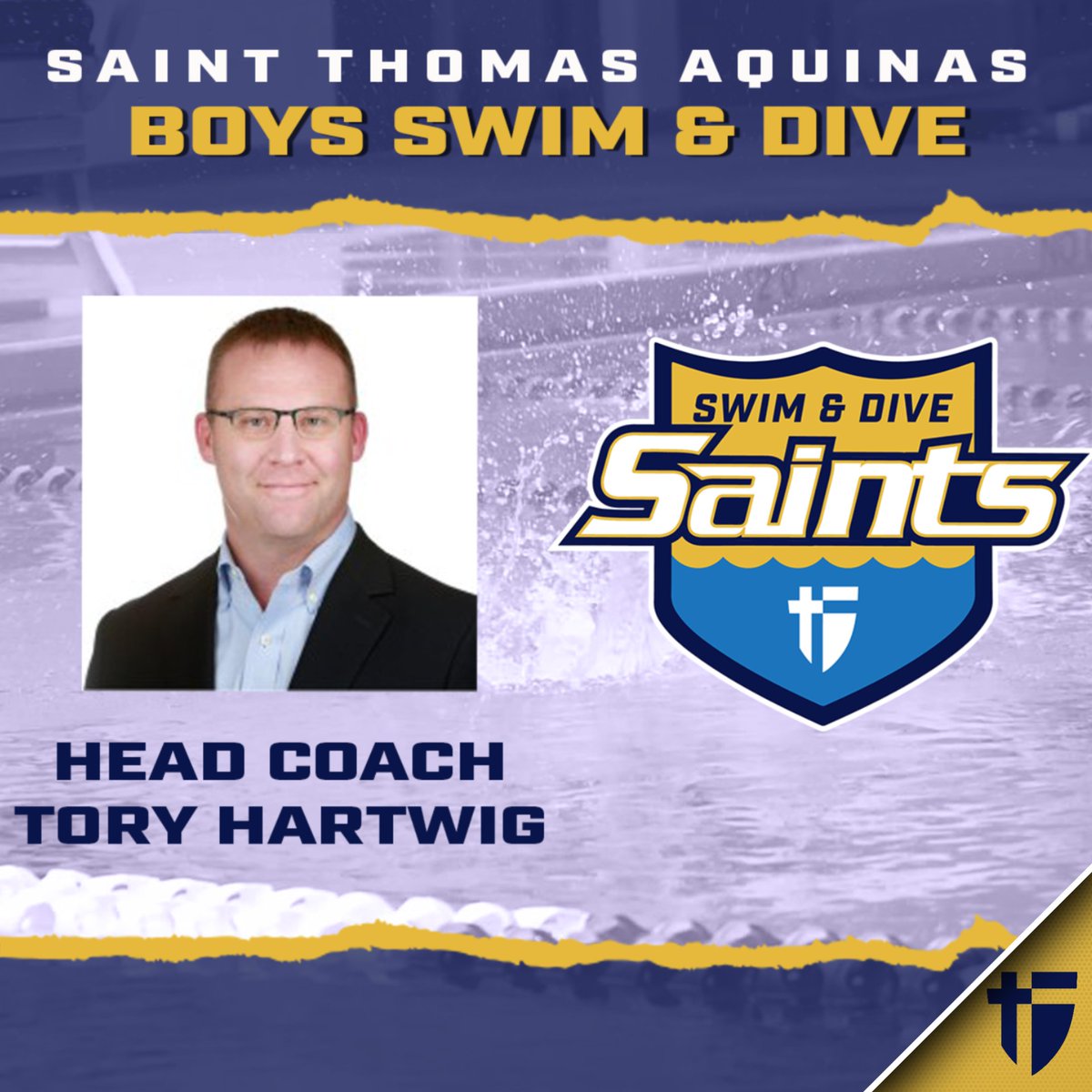 GoAquinasSaints's tweet photo. We are excited to introduce Coach Tory Hartwig as our new head coach for Boys Swim &amp; Dive!  Coach Hartwig bring a wealth of knowledge to our program as a former Division 1 Swimmer at the University of Nebraska-Lincoln. Welcome Coach Hartwig!
@STASwimDive https://t.co/PIP2f3lsfH