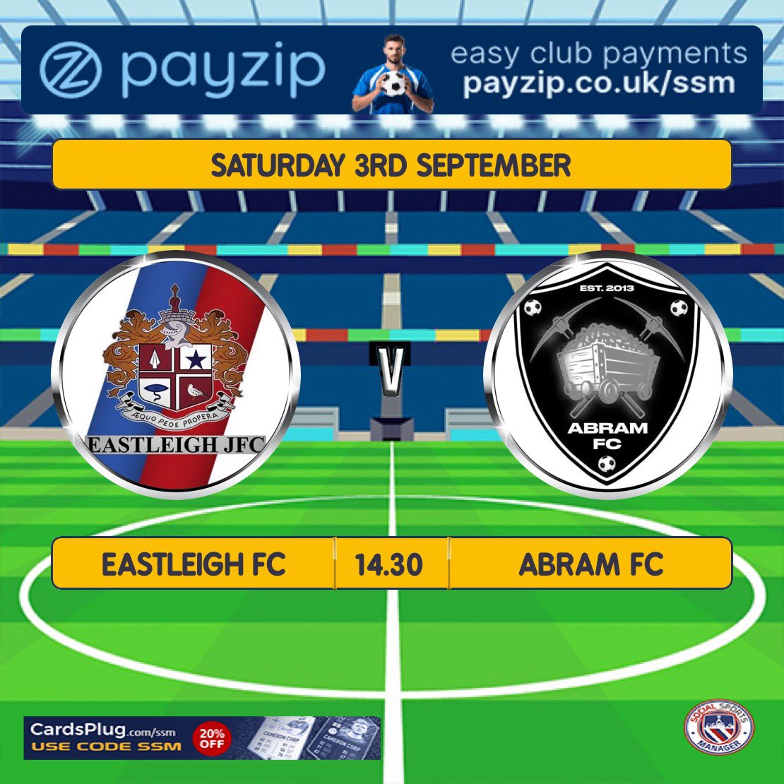 abramsaturdays's tweet image. Tomorrow we travel to Eastleigh that lads are looking to continue there unbeaten start and make it 4 from 4