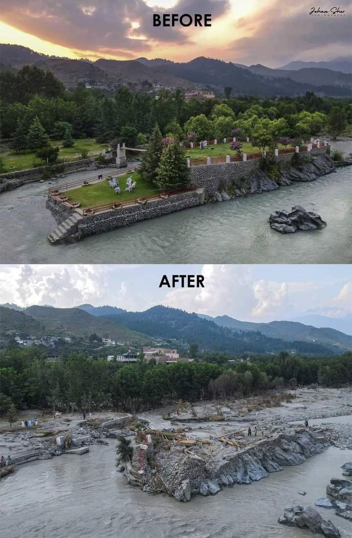 Swat village before and after , today its us tomorrow it can be your town
#Climatechange is real
<a href="/clima_jo/">ClimaJo_Standards</a> <a href="/ClimateDad77/">Climate Dad</a> <a href="/bendavis999/">Ben Davis</a>
<a href="/checkfit/">Pranav Khanna</a> <a href="/ErikSolheim/">Erik Solheim</a> <a href="/GerimaMustafa/">Mustafa Gerima</a> <a href="/ACCAIAFRICA/">Agenda Climate Change for Africa Initiative(ACCAI)</a> <a href="/sellieyoung/">Ellie at Common Action</a> <a href="/BakerLackey/">@PeterBakerBooks @EarthsCallBooks</a> <a href="/MakhdoomMasood/">Dr Masood Makhdoom🇵🇰</a> <a href="/ClimateTracking/">Climate Tracker</a>
#PakistanFloods2022