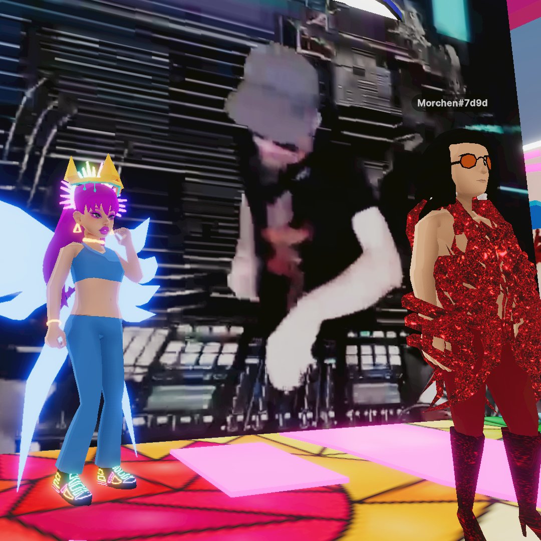 MAMATRAXdcl's tweet photo. morning tunes from @MrSweMusic1 ☀️ @DigiFun_ @masha_yong @ExistentialNoHo @sherrybeary111 @akaHORUSdcl #Decentraland #Web3 #Digifun https://t.co/J3lf9hUjDh