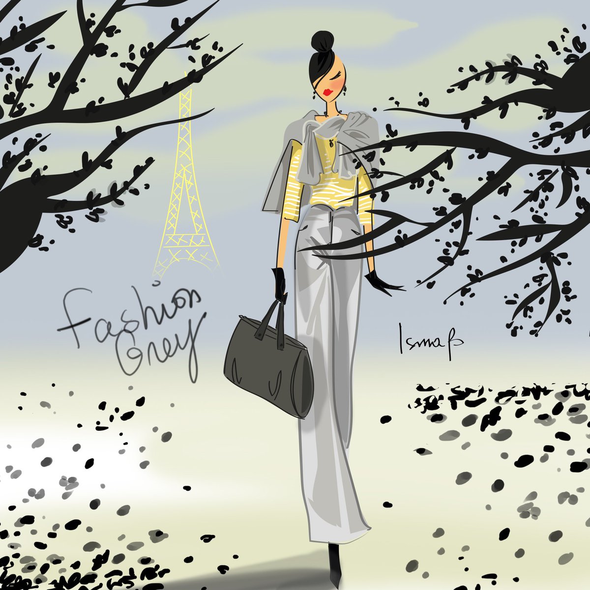 IsmaB_Artiste's tweet photo. Fashion Grey- Fashion Paris 💋.
#NFT #ismab #illustration #Illustrator #illustratrice #paris #NFTProject #NFTartist #illustrationartist #art #rentrée https://t.co/Yz6jJgr28X