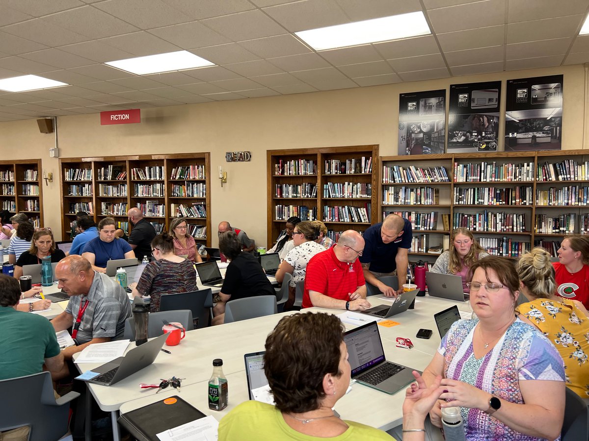 centralcatholic's tweet photo. ☘️ Our faculty recently worked together in departments to set personal &amp; department-wide goals for the 2022-23 school year during a monthly meeting. GO IRISH!!! #CentralToLife l #CentralToAcademics l #CentralToSuccess ☘️ https://t.co/UBZFMGN6IG
