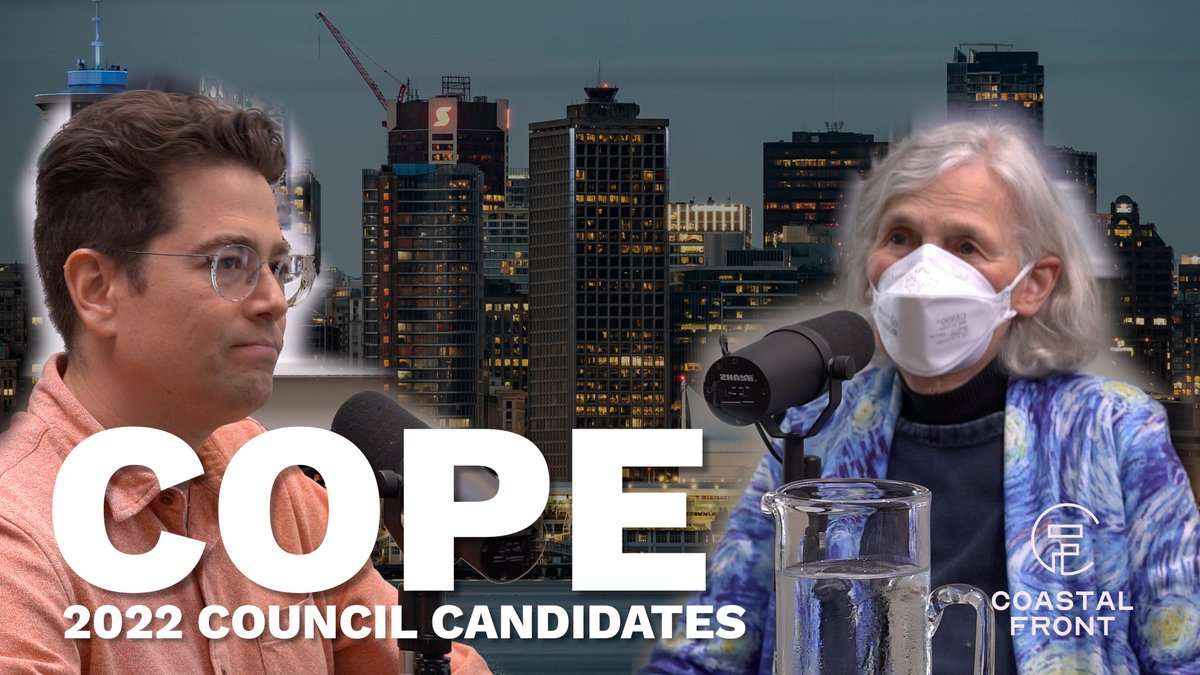 CoastalFrontBC's tweet photo. Is affordable housing in #vancouver attainable?

How has the city done in achieving #Reconciliation?

Dynamic duo @JeanSwanson_ &amp; @BreenOuellette of @COPEVancouver tackle these questions &amp; more this week.

Tune in: https://t.co/SWB9tDFES0 

#VancouverElection22 #vanpoil #COPE22 https://t.co/eV0erXUpc1