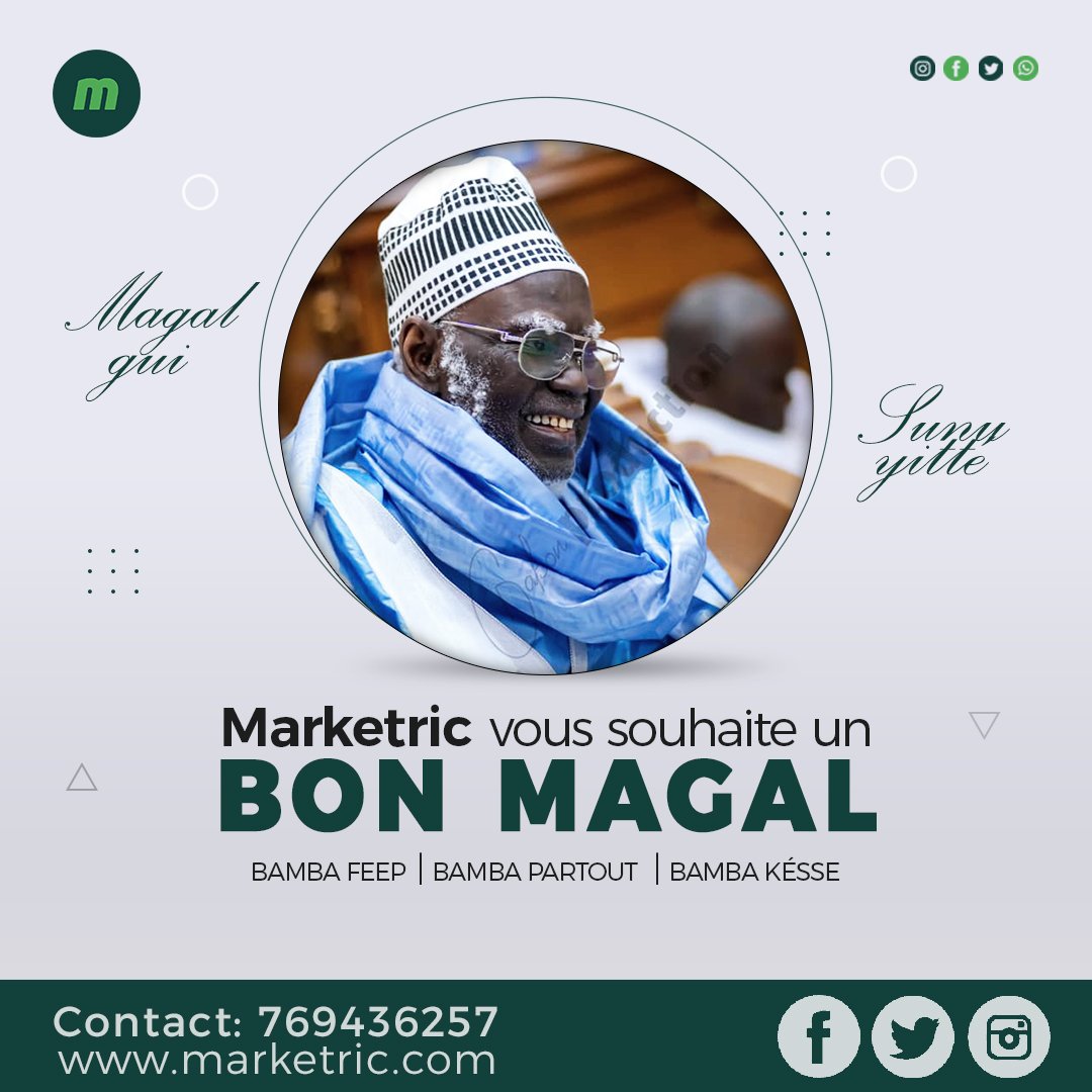 _marketric's tweet photo. Magal Jaam Mouride🤝
Si Barké kou Tedd ki🧏
#marketric #magal #magal2022 #lifestyle #store #business #Kebetu https://t.co/kZDM9tlUfD