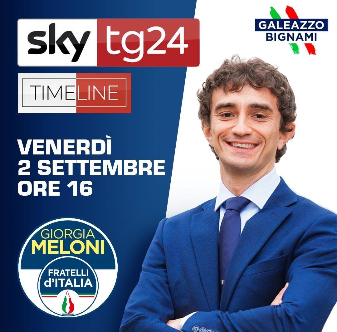 Sabato 3  settembre banchetto in piazza
 A. Gadani a Castello d'Argile 
 
Il 25 settembre vota Fratelli d'Italia 🇮🇹
Mandiamo a casa il PD