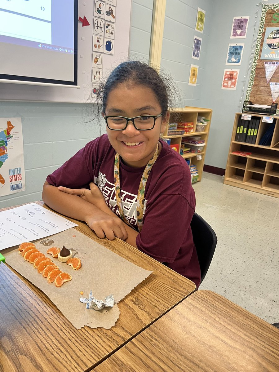 misswoodworth17's tweet photo. We had our first cooking session today! We made airplane propellers to celebrate the 75th anniversary of the Air Force, which we have been learning about all week! @NISDEvers #NISDignited https://t.co/D6JIHuHeU5